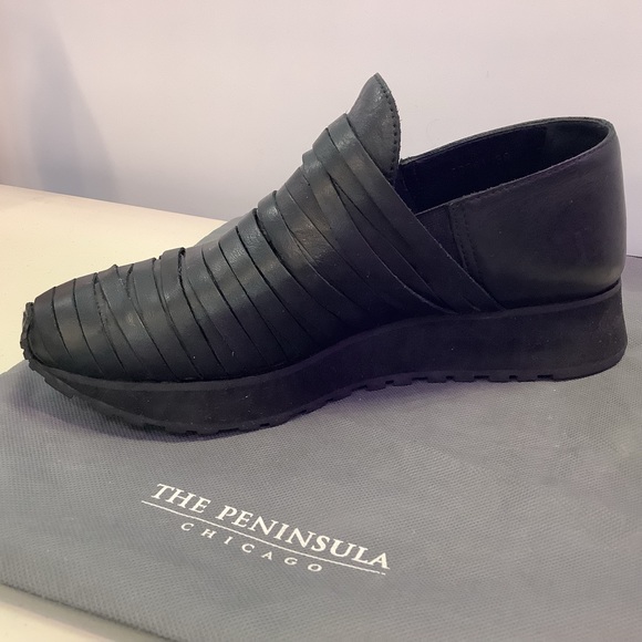 LD Tuttle “Black Running Sneakers” - Picture 8 of 13